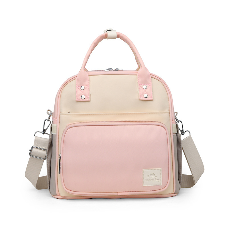 Geantă pentru mămici pentru ieșiri – ușoară, crossbody, capacitate mare, material Oxford, impermeabilă, izolație, extindere spațiu, separare uscat-umed