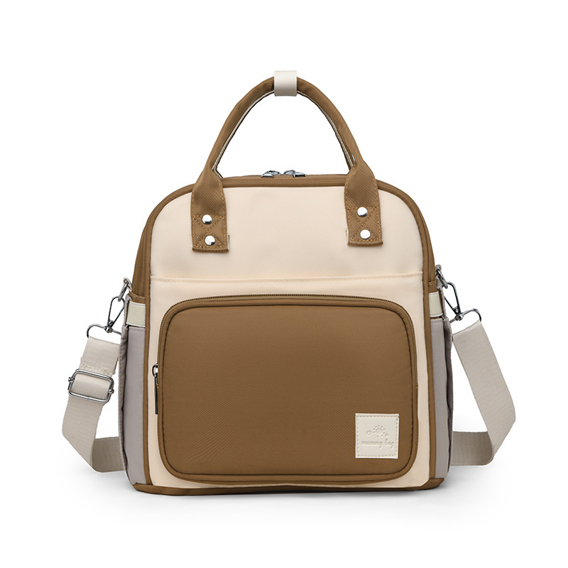 Geantă pentru mămici pentru ieșiri – ușoară, crossbody, capacitate mare, material Oxford, impermeabilă, izolație, extindere spațiu, separare uscat-umed