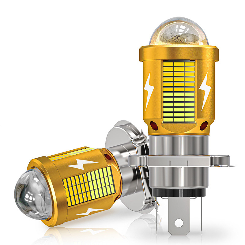 Φανάρι LED για αυτοκ'ίνητο και μοτοσικλέτα, 10W, 9-80V, IP67, αλουμινένιο περίβλημα, LED 3570+3030, συμβατό με H4/BA20D/P15D