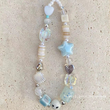 Mobitel kaiš - ručno izrađeno od smole, PVC užad, plastična kopča