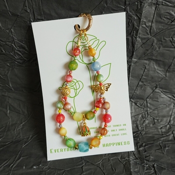 Privjesak za mobitel od smole, ručno rađen, unisex, dekorativno, oblik Dunhuang feitian