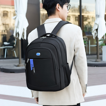 Rucsac laptop – unisex, pentru călătorii de plăcere, stil urban simplu, capacitate 20-35L, compatibil cu laptop de 15 inch