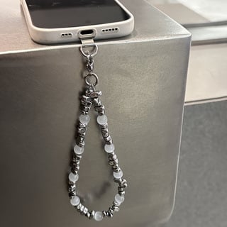 Pandantiv pentru telefon din aliaj, lucrat manual, stil feminin - accesoriu decorativ