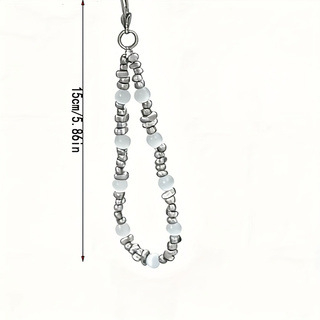 Pandantiv pentru telefon din aliaj, lucrat manual, stil feminin - accesoriu decorativ