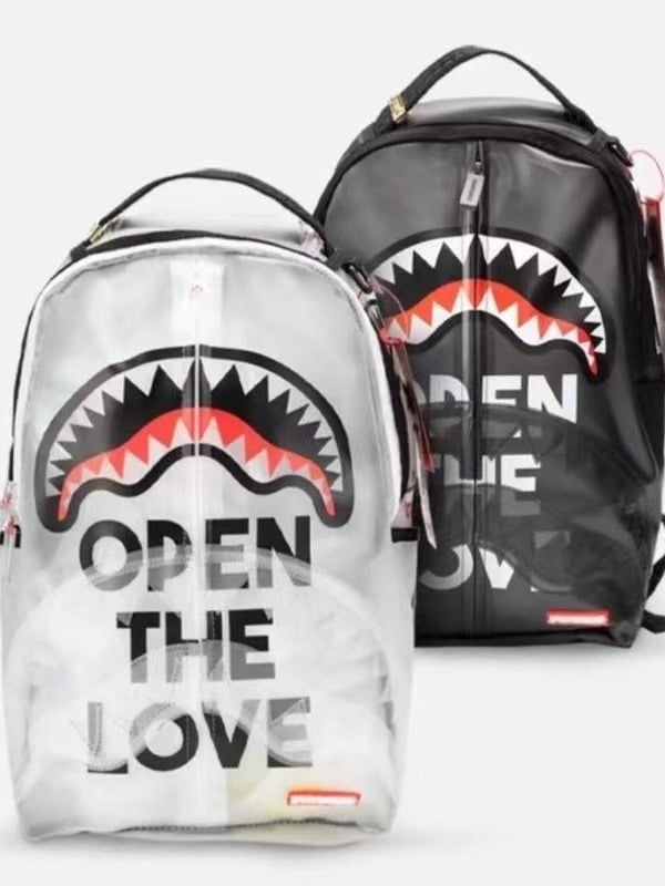 Rucsac sport PVC, design street-style, unisex, pentru călătorii de relaxare (PVC; street-style; unisex; călătorii de relaxare)