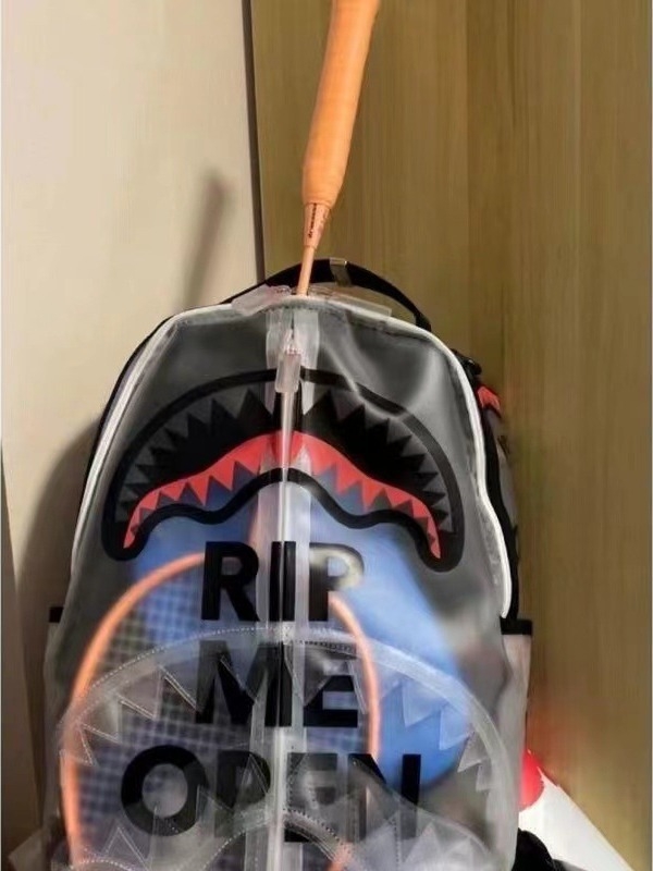 Rucsac sport PVC, design street-style, unisex, pentru călătorii de relaxare (PVC; street-style; unisex; călătorii de relaxare)