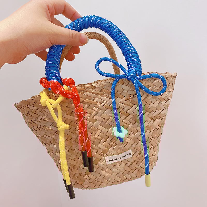 Hamalade — свеж и сладък стил, смесен материал, малка квадратна чанта за лято 2024