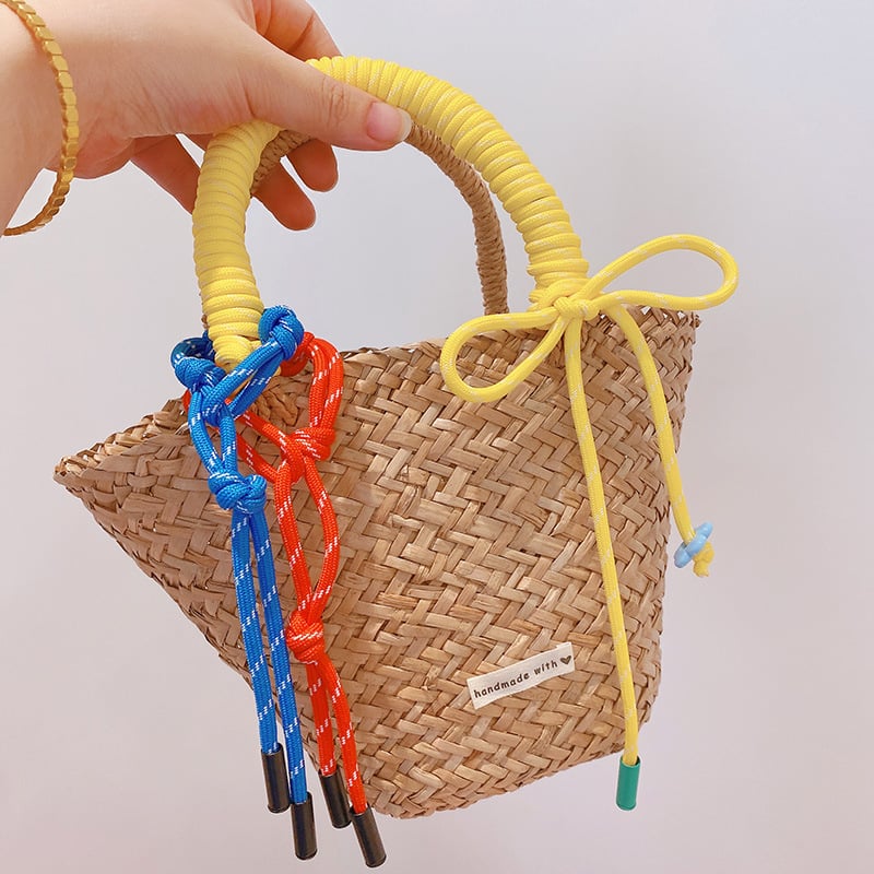 Hamalade — свеж и сладък стил, смесен материал, малка квадратна чанта за лято 2024