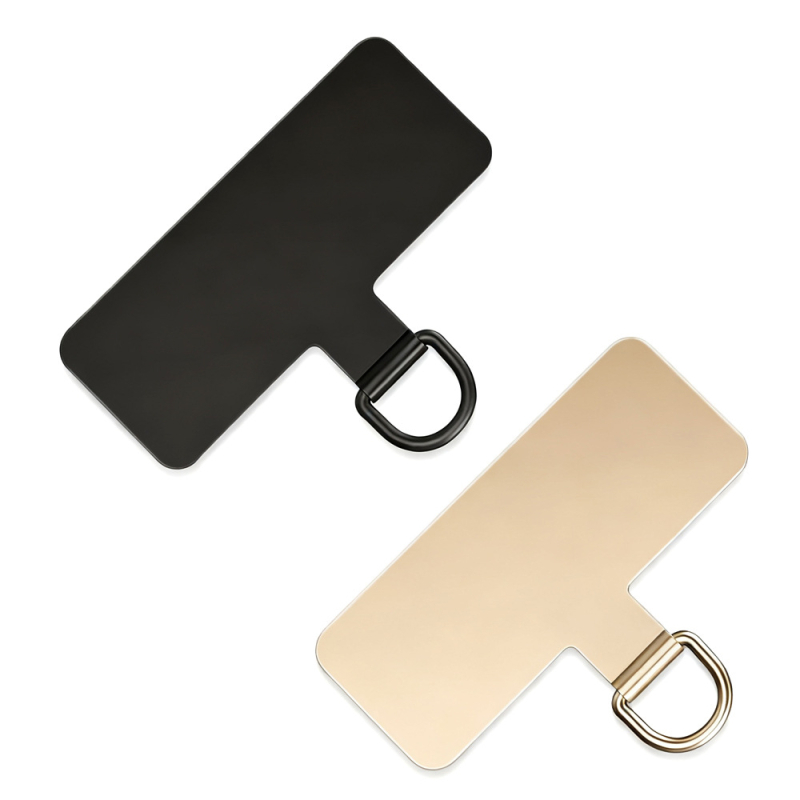 Pandant pentru telefon din aliaj cu placare electrolitică, formă geometrică, unisex, decorativ