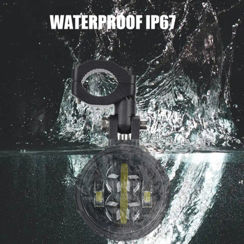 Motocikl LED spot svjetla 12V 60W 3000 lm IP67 aluminijska legura