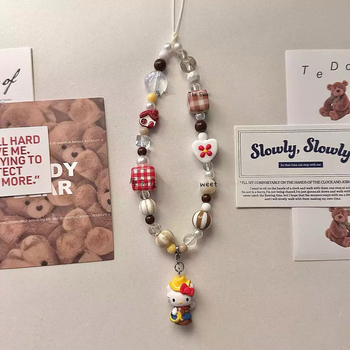 Șnur pentru telefon, din PVC, fabricat manual, unisex, imprimare logo disponibil, ambalare individuală