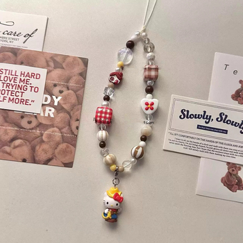 Șnur pentru telefon, din PVC, fabricat manual, unisex, imprimare logo disponibil, ambalare individuală