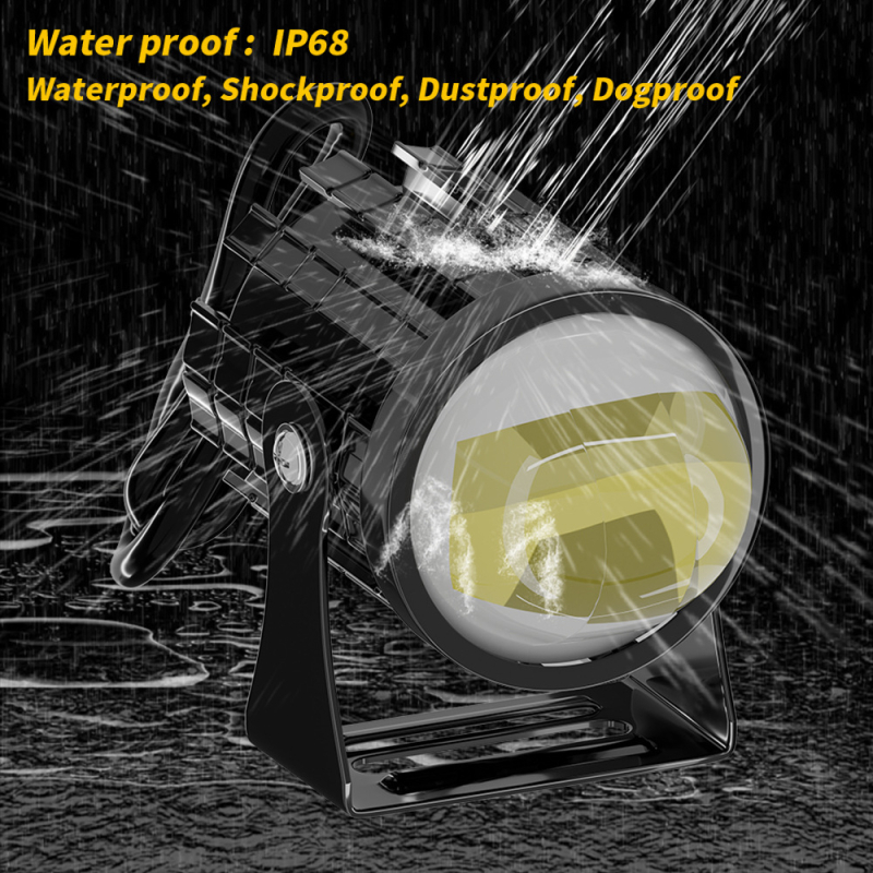 Dvobojni LED reflektor za motocikl, aluminijsko kućište, IP65, DC12-85V, 3500 lm