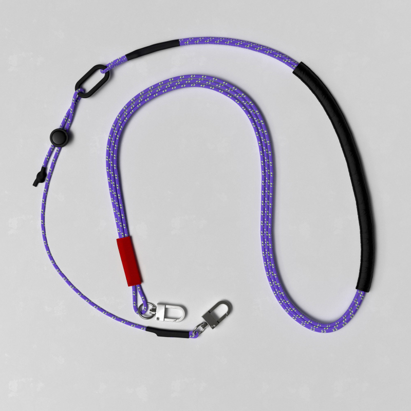 Șnur de telefon mobil, multifuncțional, din poliester, cataramă metalică, unisex, posibilitatea imprimării logo-ului