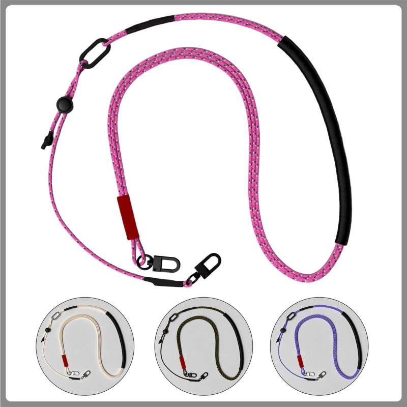 Șnur de telefon mobil, multifuncțional, din poliester, cataramă metalică, unisex, posibilitatea imprimării logo-ului