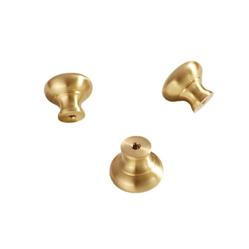 G18 ručka za namještaj s jednom rupom, francuskog stila, od mesinga, za garderobu/ormar/vrata/ladicu, završna obrada glazirana