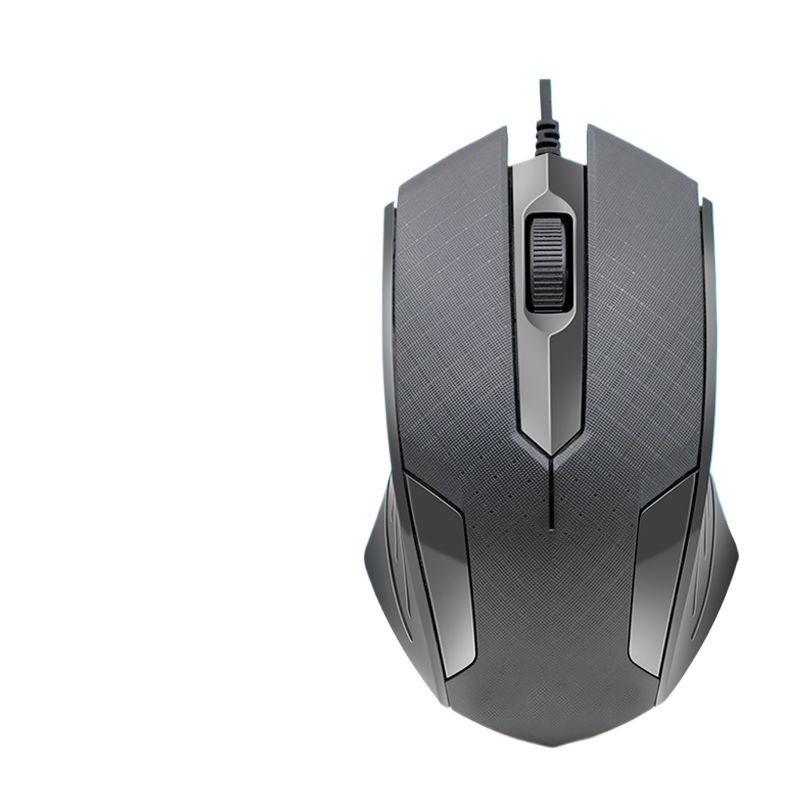 Optinė laidinė USB pelė M2, 2 mygtukai, skirta verslo/biuro ir nešiojamiems kompiuteriams