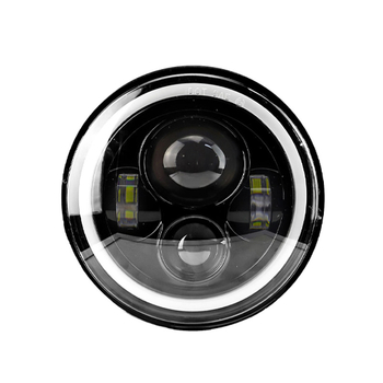 RGB LED prednje svjetlo za Wrangler Jeep i Harley motocikl, 12-48V, 40W, IP68, 5000lm