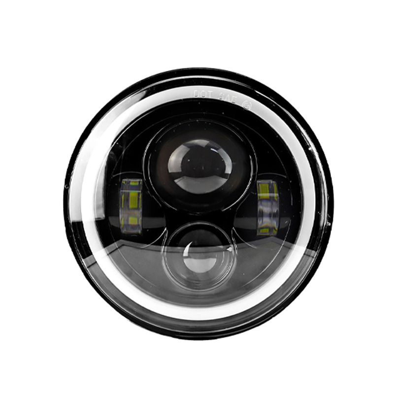 RGB LED prednje svjetlo za Wrangler Jeep i Harley motocikl, 12-48V, 40W, IP68, 5000lm