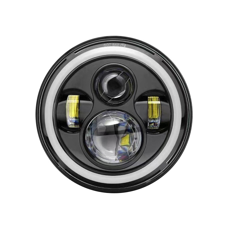 RGB LED prednje svjetlo za Wrangler Jeep i Harley motocikl, 12-48V, 40W, IP68, 5000lm