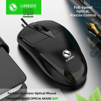 LIMEIDE 301 káblová optická myš, USB rozhranie, 1200 DPI