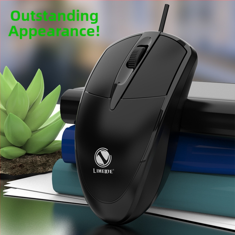 LIMEIDE 301 káblová optická myš, USB rozhranie, 1200 DPI