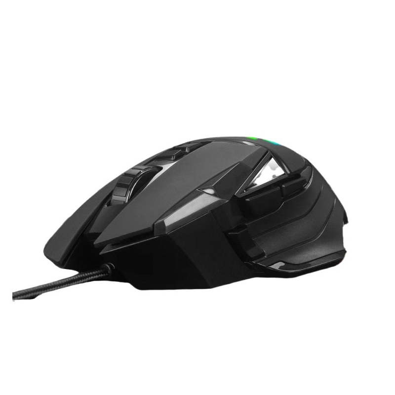G502 žična gaming miša s 5600 DPI laserskim senzorom, 10 programibilnih tipki, RGB pozadinsko osvjetljenje, macro editor, 4-smjerni kotačić