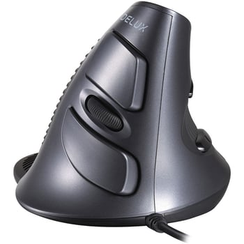 Delux M618XU optická káblová USB myš, 5 tlačidiel, optický senzor