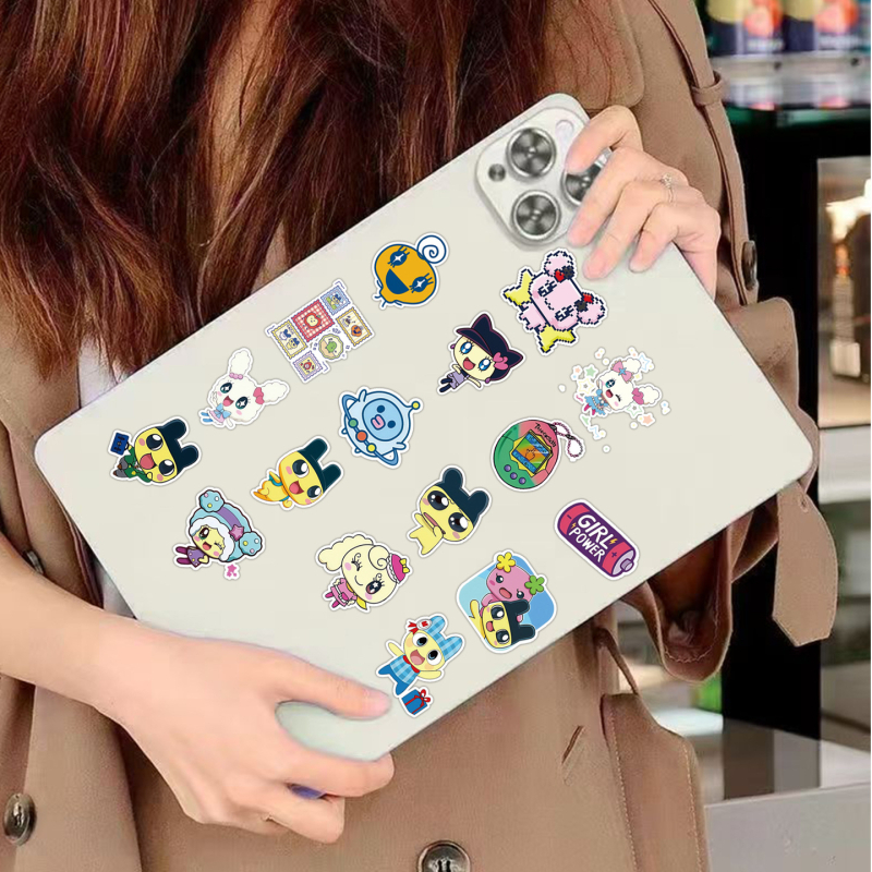 Σετ αυτοκόλλητων Tama-Chan με καρτούν στυλ, 50 τεμάχια, PVC, αυτοκόλλητα DIY διακόσμησης για κινητά τηλέφωνο, μπουκάλια νερού και υπολογιστές