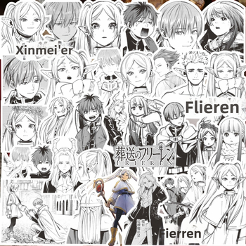 Nálepka – japonsky inšpirovaný štýl, tlačená, samolepiaca.