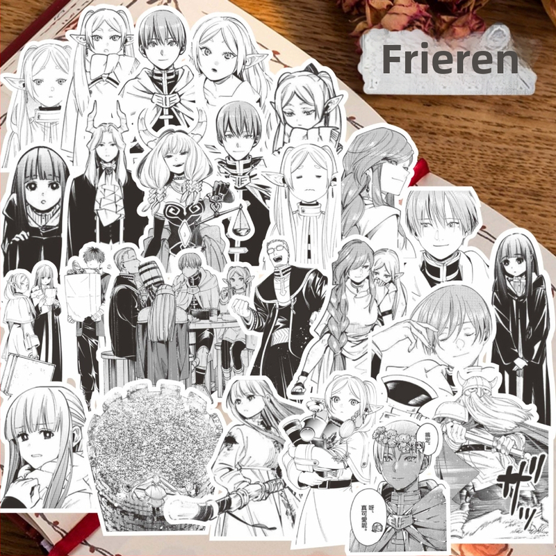 Nálepka – japonsky inšpirovaný štýl, tlačená, samolepiaca.