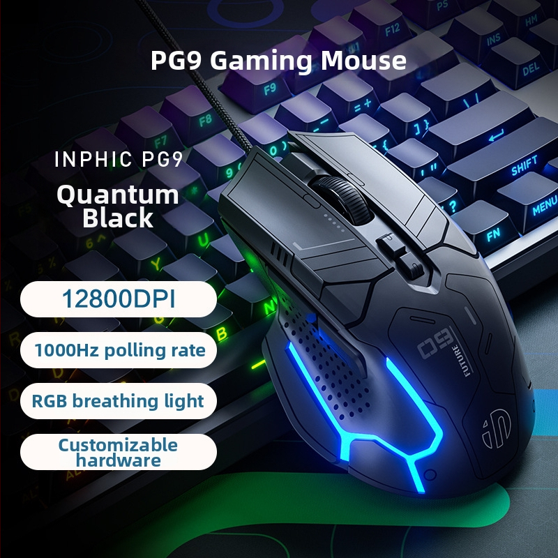 Pg 9 žična gaming miška s USB priključkom i optičkim senzorom