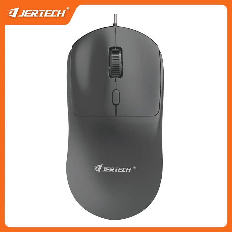 Jertech M120 ενσύρματο οπτικό ποντίκι, 800–1600 DPI, USB, εργονομικό