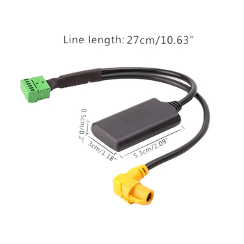 Adaptor Bluetooth Aux pentru MMI 3G 5.0 – compatibil Audi A5 A6 C6 Q7 S5 — Modelul 0043