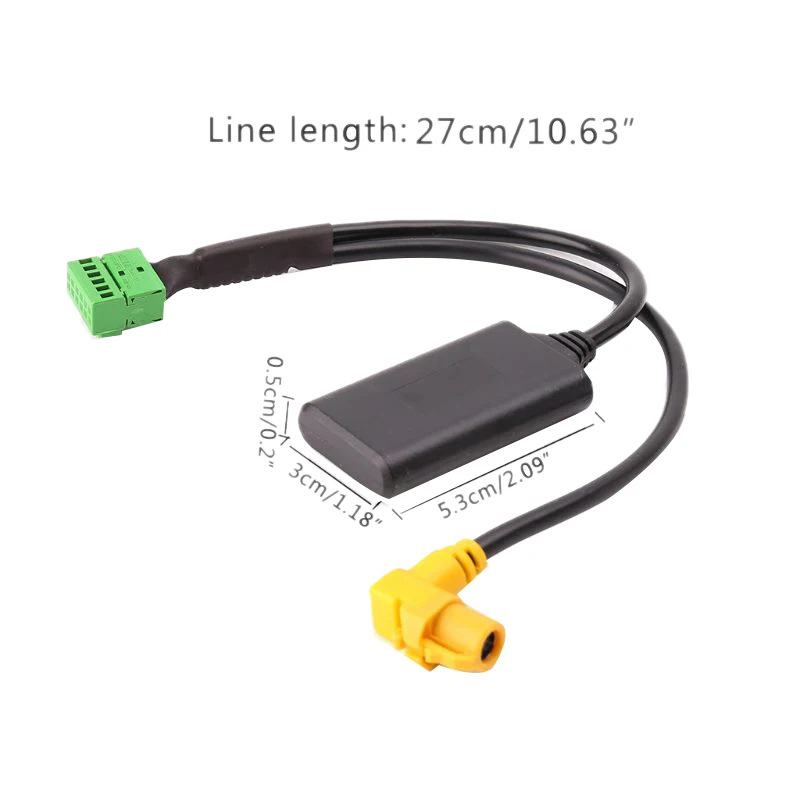 Adaptor Bluetooth Aux pentru MMI 3G 5.0 – compatibil Audi A5 A6 C6 Q7 S5 — Modelul 0043