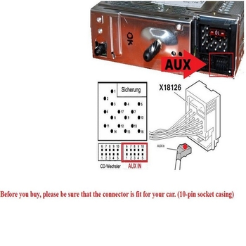 BMW E46 3 Serie Bluetooth 5.0 cablu audio auto cu microfon, 115 g, ABS, 5V, model 008, pentru E46 (2002-2006)