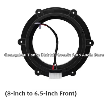 Automobilio garso įrenginio montavimo rinkinys: garsiakalbio adapteris, kabelio tarpiklis ir laikiklis VW Sagitar, Touran, Passat, Polo