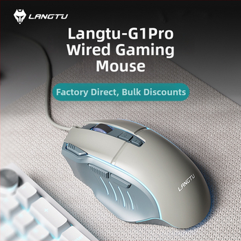 G1Pro Drôtová herná myš, 7200 DPI, 8 tlačidiel, USB, 1,5 m kábel, ergonómia