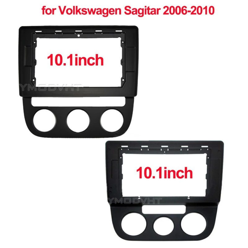 Androidi navigatsioonipaneeli raam Volkswagen Sagitarile 2006–2010 – plastikust konstruktsioon, kaal 300 g