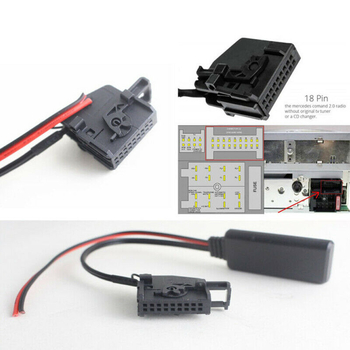 Mercedes Bluetooth AUX Mikrofon adapter za Comand W208 – ABS, 12V, Bluetooth Retrofit, Model 5