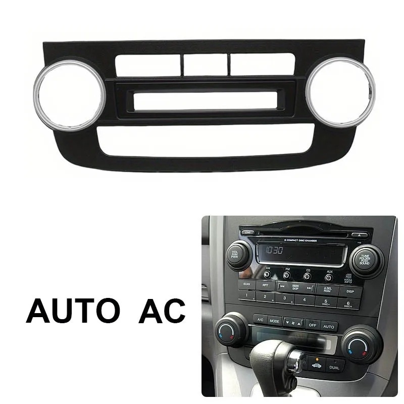 Android okvir za središnju konzolu Honda CR-V 2007-2011 – plastični okvir za navigacijski i audio panel, težina 300 g, kompatibilan s ručnim/automatskim mjenjačem