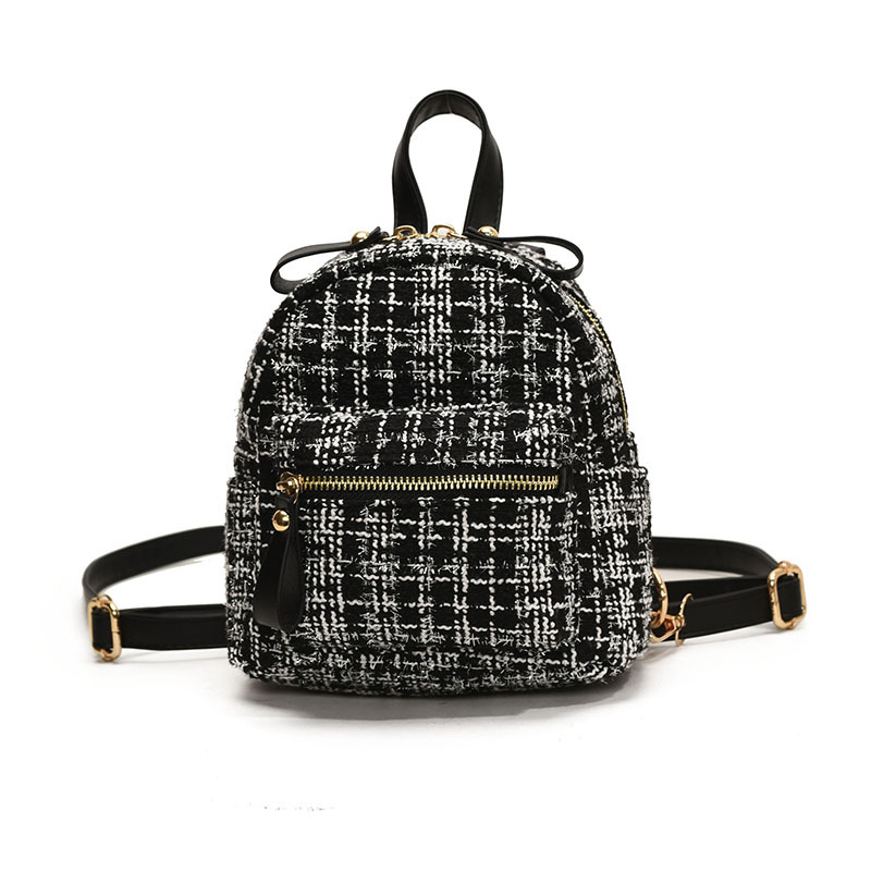 Sieviešu mini mugursoma Korejas stila ikdienas lietošanai, Oxford audums, rāvējslēdzēja atvērums, kokvilnas oderes, iekšējā telefona kabatā, pavasaris 2025