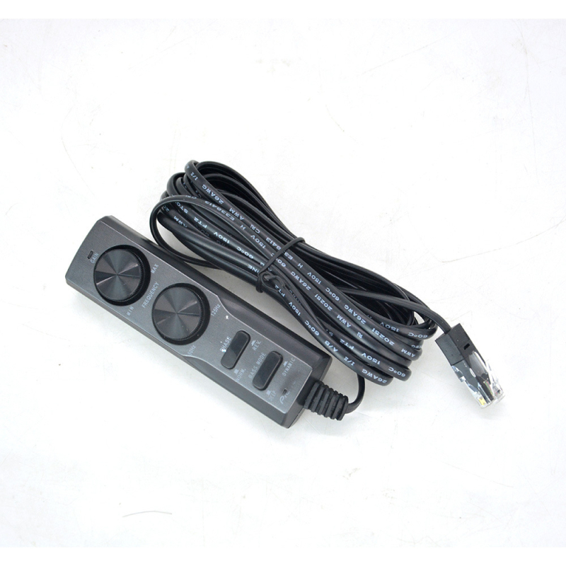 Regulator zvuka basa za automobilsku subwoofer jedinicu TS-130DA, kabelski upravljač, plastično kućište, težina 0,25 kg, za instalaciju i podešavanje subwoofera