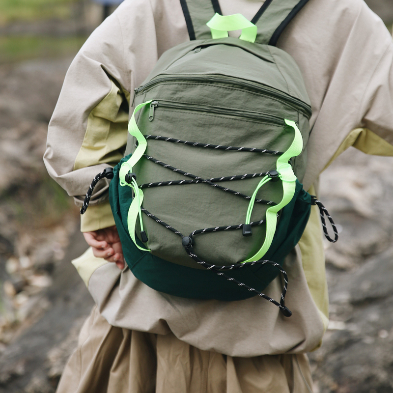Gfsn ranac s izvezenim Oxfordom, lagan za slobodno vrijeme i putovanja, sustav remena s zračnim jastučićem, podstava od najlona