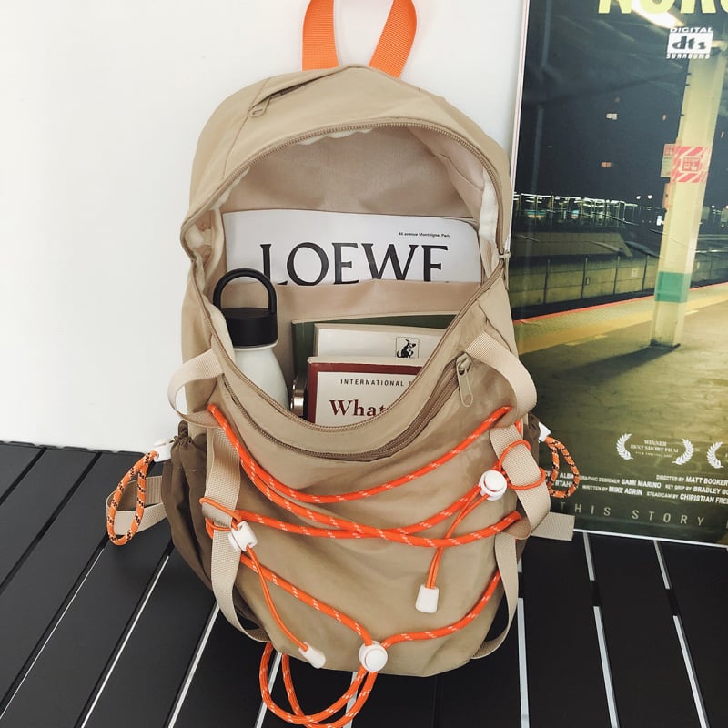 Gfsn ranac s izvezenim Oxfordom, lagan za slobodno vrijeme i putovanja, sustav remena s zračnim jastučićem, podstava od najlona