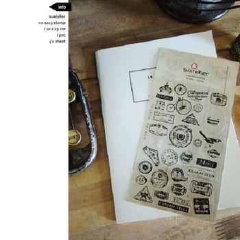 suatelier Telefónne dekoratívne samolepky — PVC, vodotesné, kreslený štýl, tlač