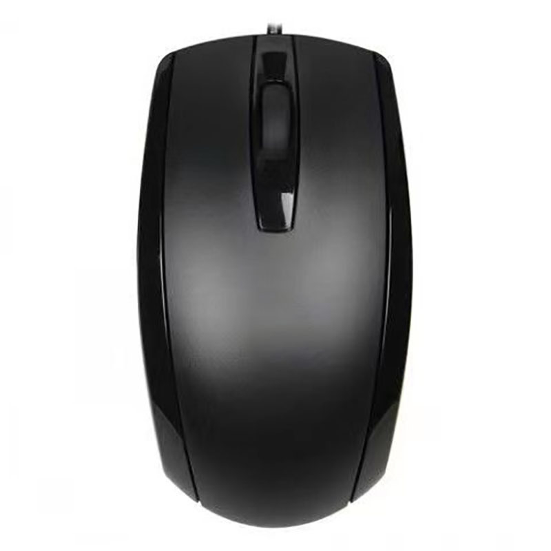 Optička USB kabelska miš, 1600dpi, 3 tipke, ergonomska, kompatibilna s stolnim računalom, kabel 1,5 m