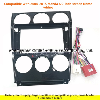 Androidi navigatsiooniraam Mazda 6 jaoks (04-15 vanem mudel) – MA-17, plastist, Evoresn/Yisen, päritolu Guangzhou, helimuudatus