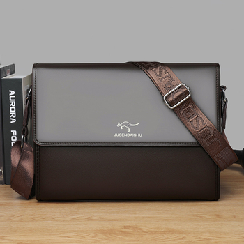 Muška torba preko ramena — urbana jednostavnost, tkanina visoke kvalitete, poliester podstava, otporna na habanje, proširiva, smanjenje opterećenja