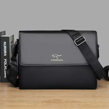 Muška torba preko ramena — urbana jednostavnost, tkanina visoke kvalitete, poliester podstava, otporna na habanje, proširiva, smanjenje opterećenja